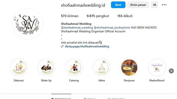 Shofia Ahmad Wedding