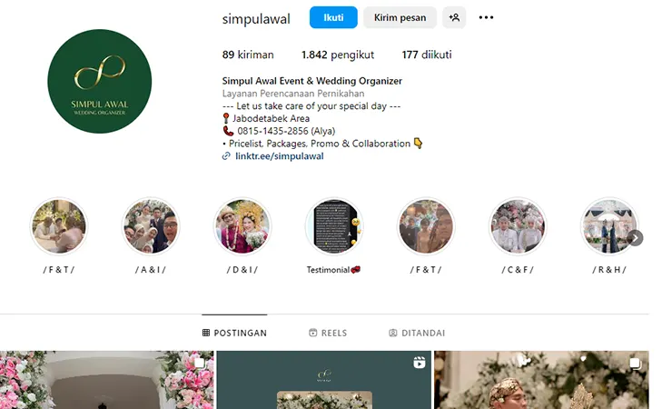 Simpul Awal Wedding Organizer