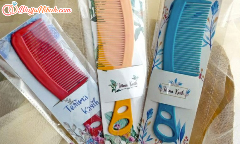 Sisir pernikahan hadiah