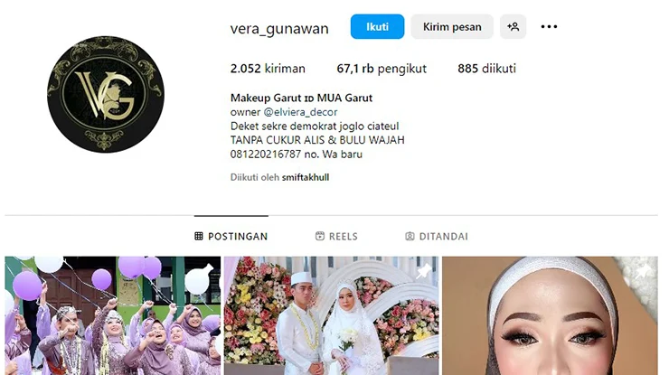 Vera Gunawan MUA Garut
