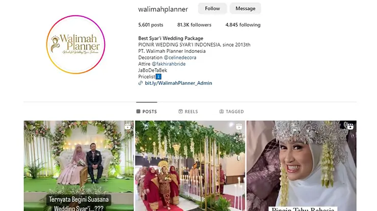 Walimah Planner