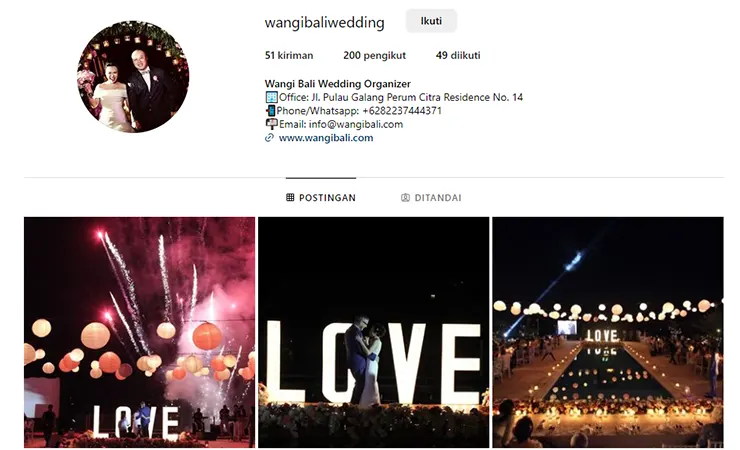 Wangi Bali Wedding