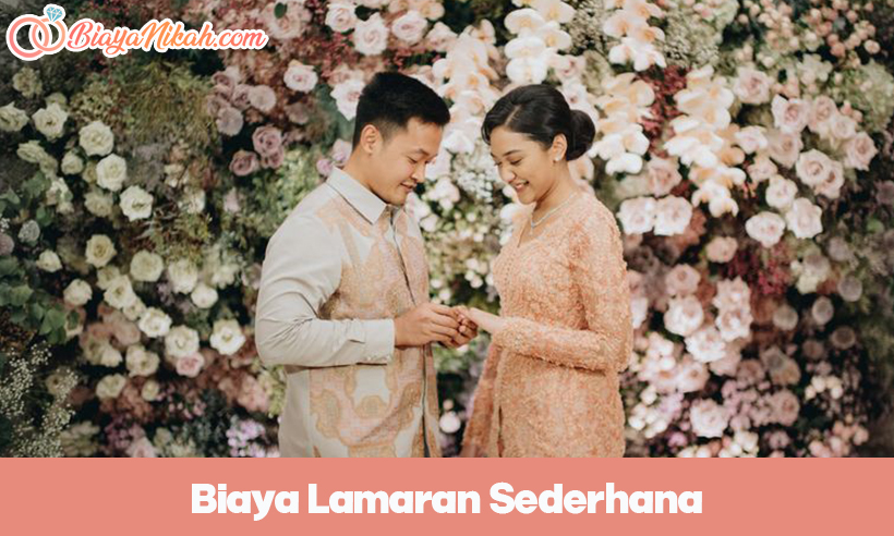 biaya lamaran sederhana