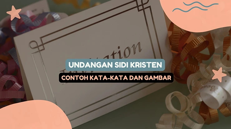 contoh undangan sidi kristen