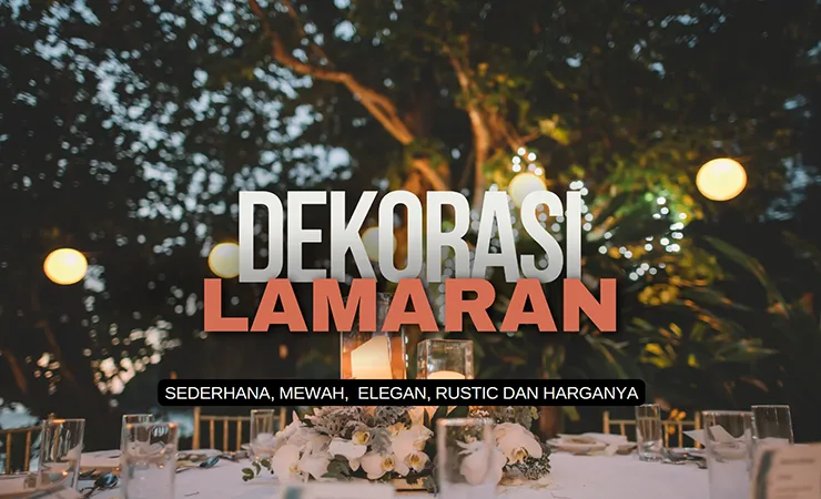 dekorasi lamaran terlengkap