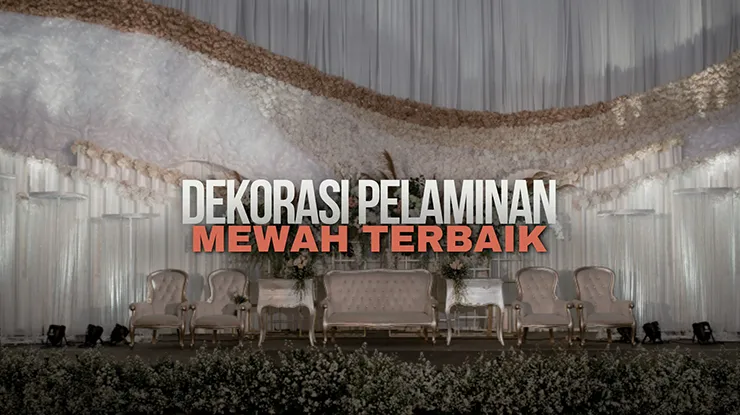 dekorasi pelaminan mewah terbaik