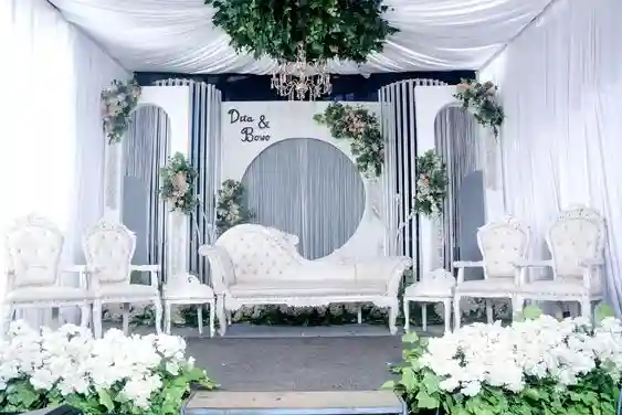 dekorasi pernikahan elegan kekinian