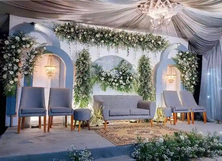 dekorasi pernikahan elegan keren