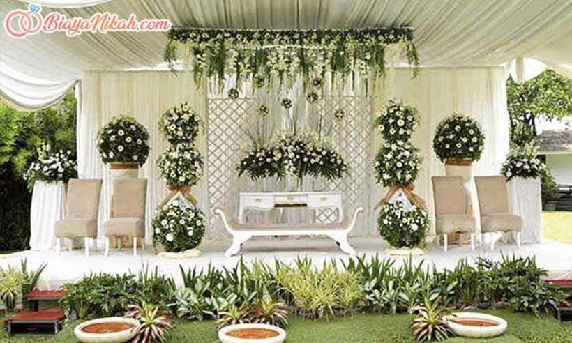 dekorasi pernikahan outdoor