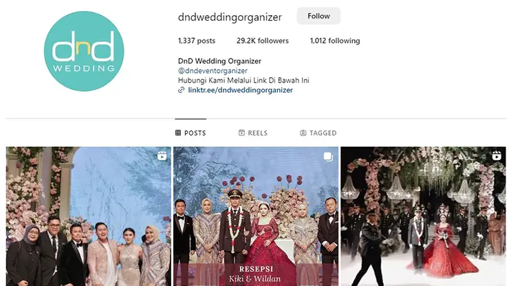 dnd Wedding Organizer