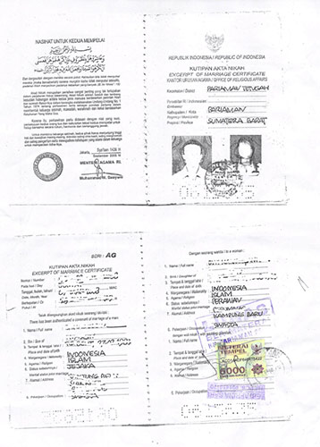 fotocopy buku nikah paspor