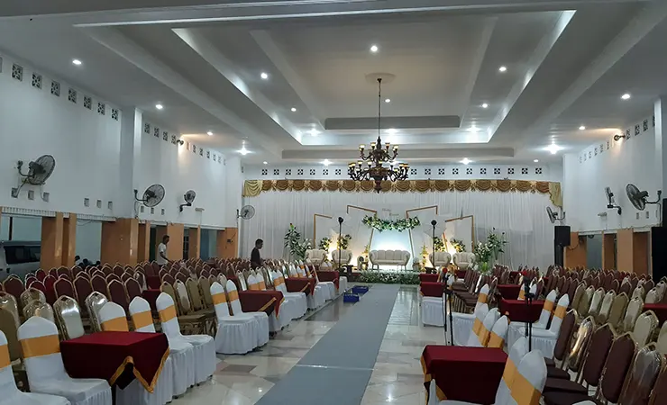 harga sewa Gedung Mawar Solo