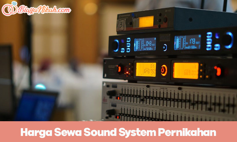 harga sewa sound system pernikahan