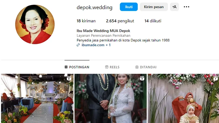 ibu Made Depok Wedding