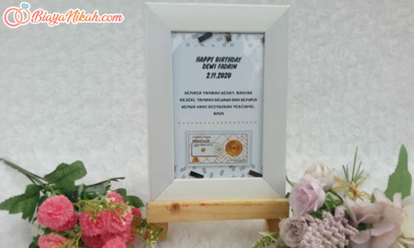 mini gold kado nikahan murah