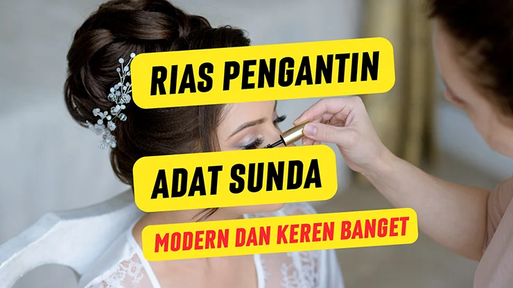 rias pengantin adat sunda modern