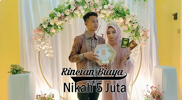 rincian biaya nikah 5 juta
