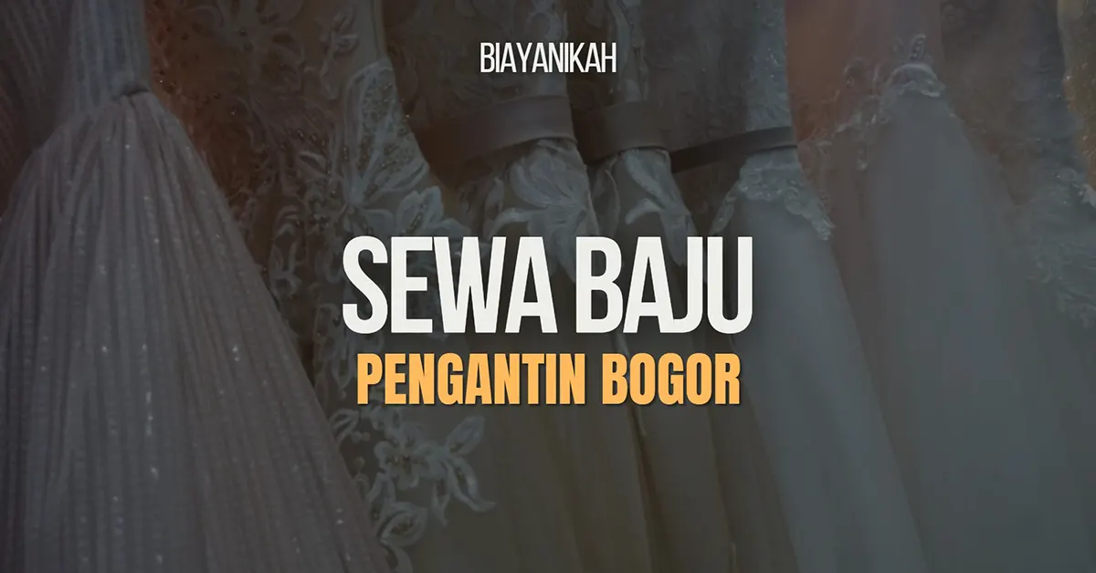 sewa baju pengantin bogor