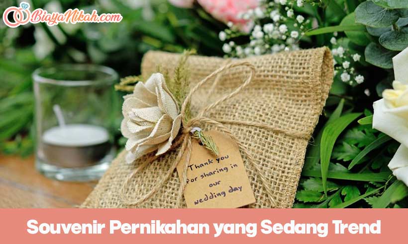 souvenir pernikahan yang sedang trend