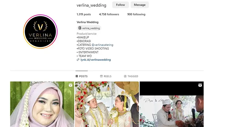 verlina wedding