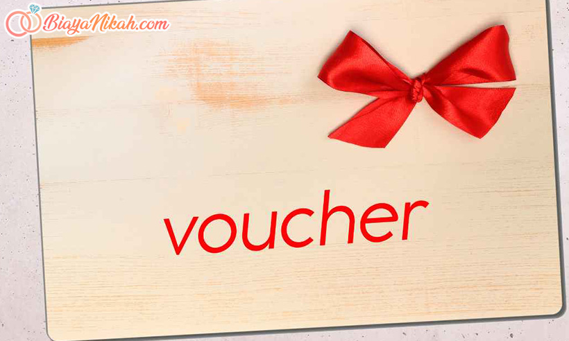 voucher belanja untuk teman menikah